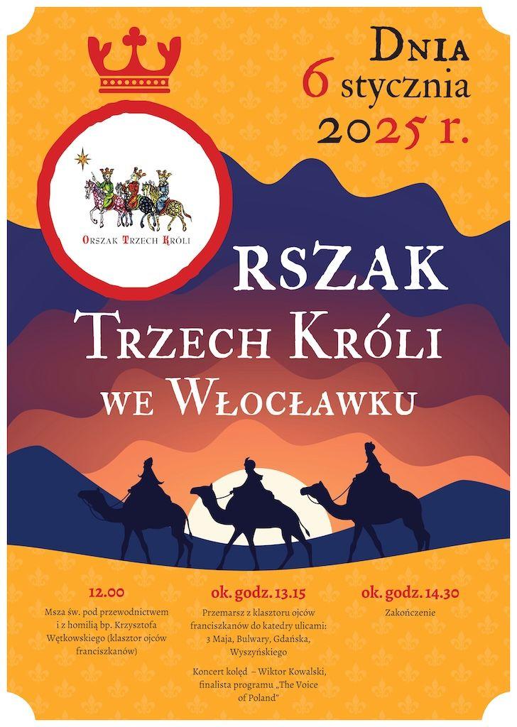 Włocławek: Orszak Trzech Króli (zaproszenie)