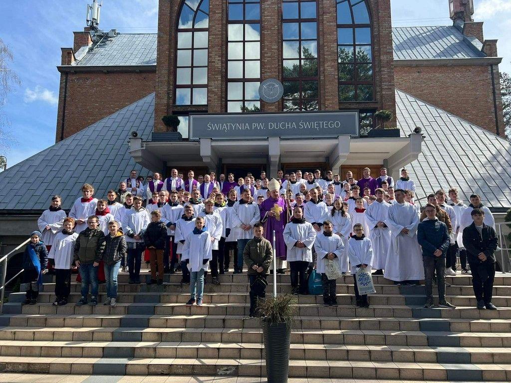 Włocławek-Michelin: spotkanie Biskupa Włocławskiego z ministrantami