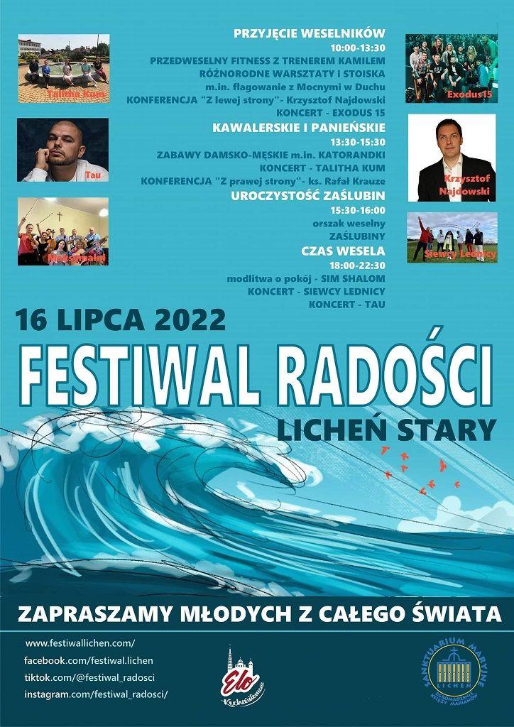 „Festiwal radości” w Licheniu (zaproszenie)