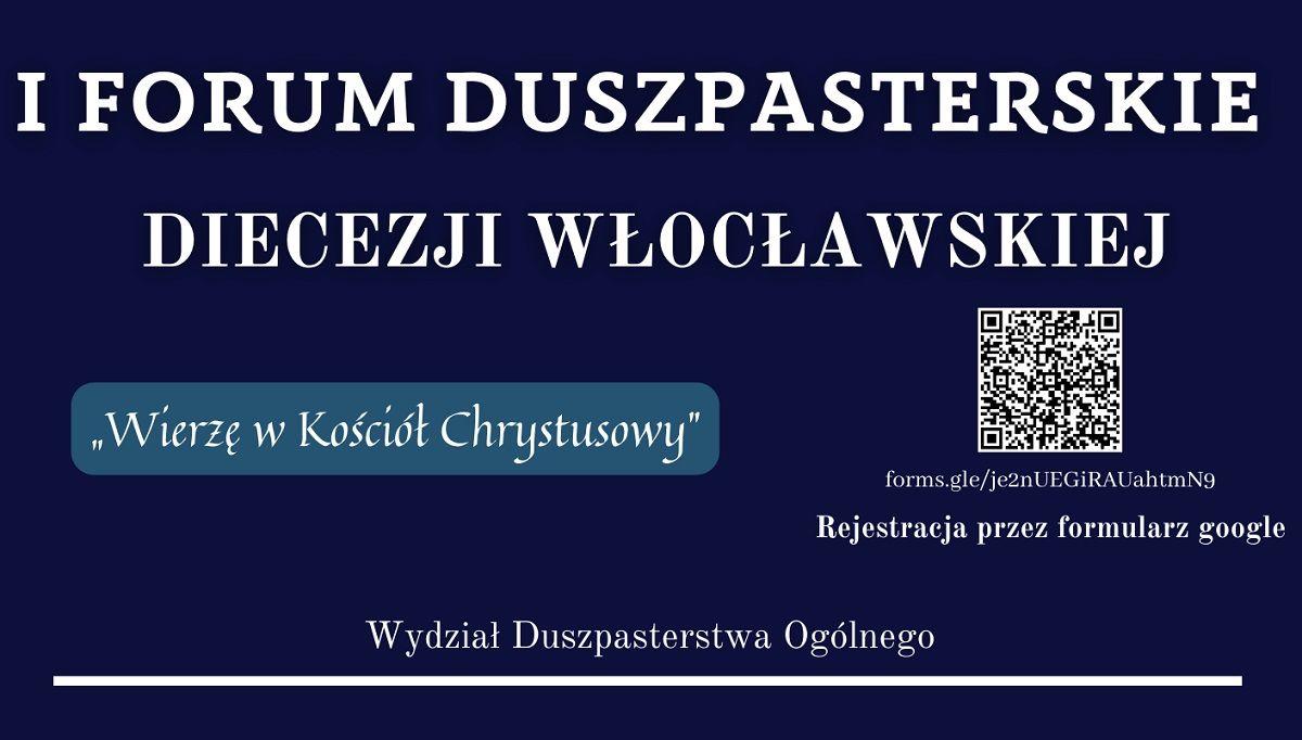I Forum Duszpasterskie Diecezji Włocławskiej (zaproszenie)