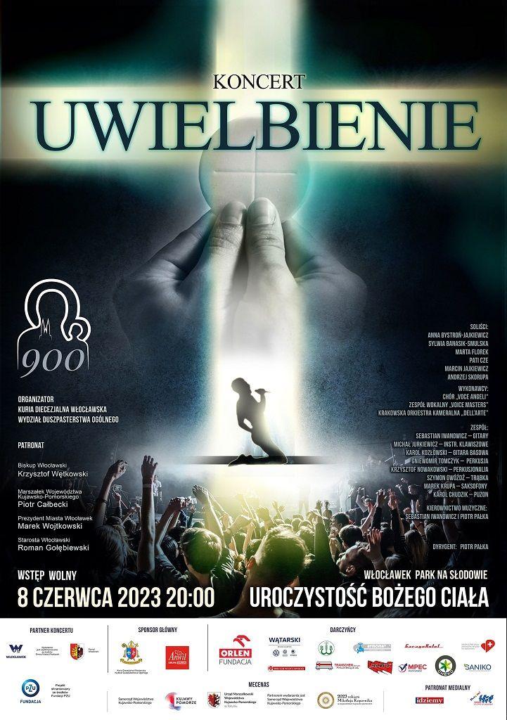 Koncert „Uwielbienie” we Włocławku powraca w roku jubileuszu 900-lecie diecezji