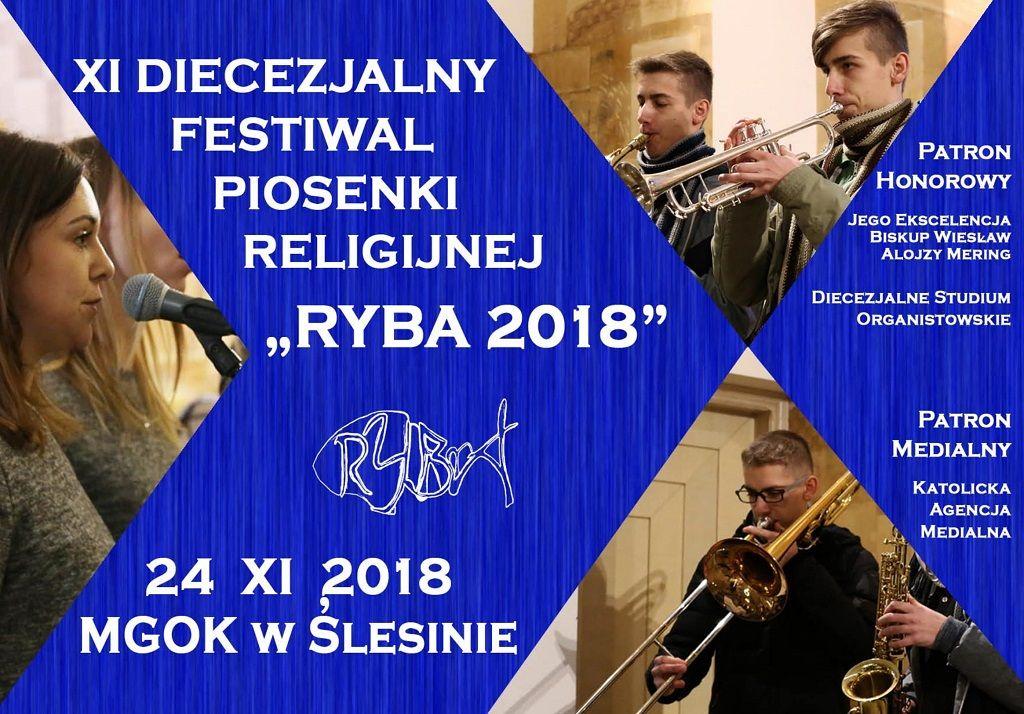 XI edycja Diecezjalnego Festiwalu Piosenki Religijnej „RYBA” (zaproszenie)