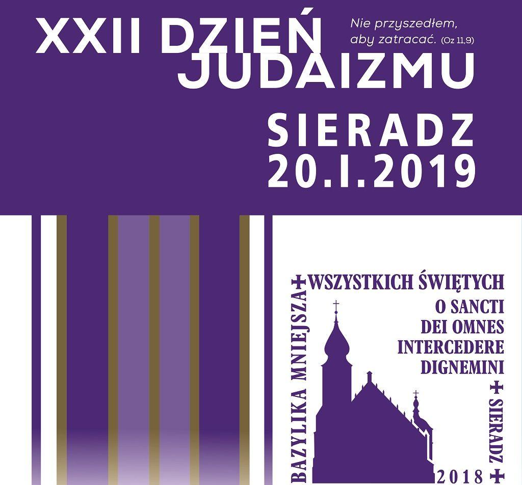 Sieradz: XXII Dzień Judaizmu (zaproszenie)