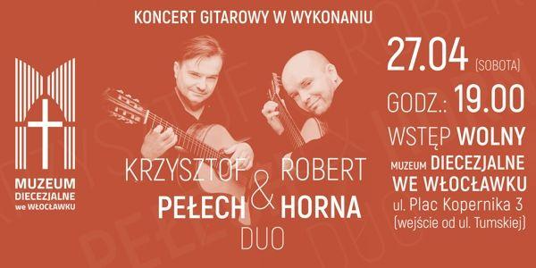 Koncert gitarowy Pełech & Horna Duo (zaproszenie)