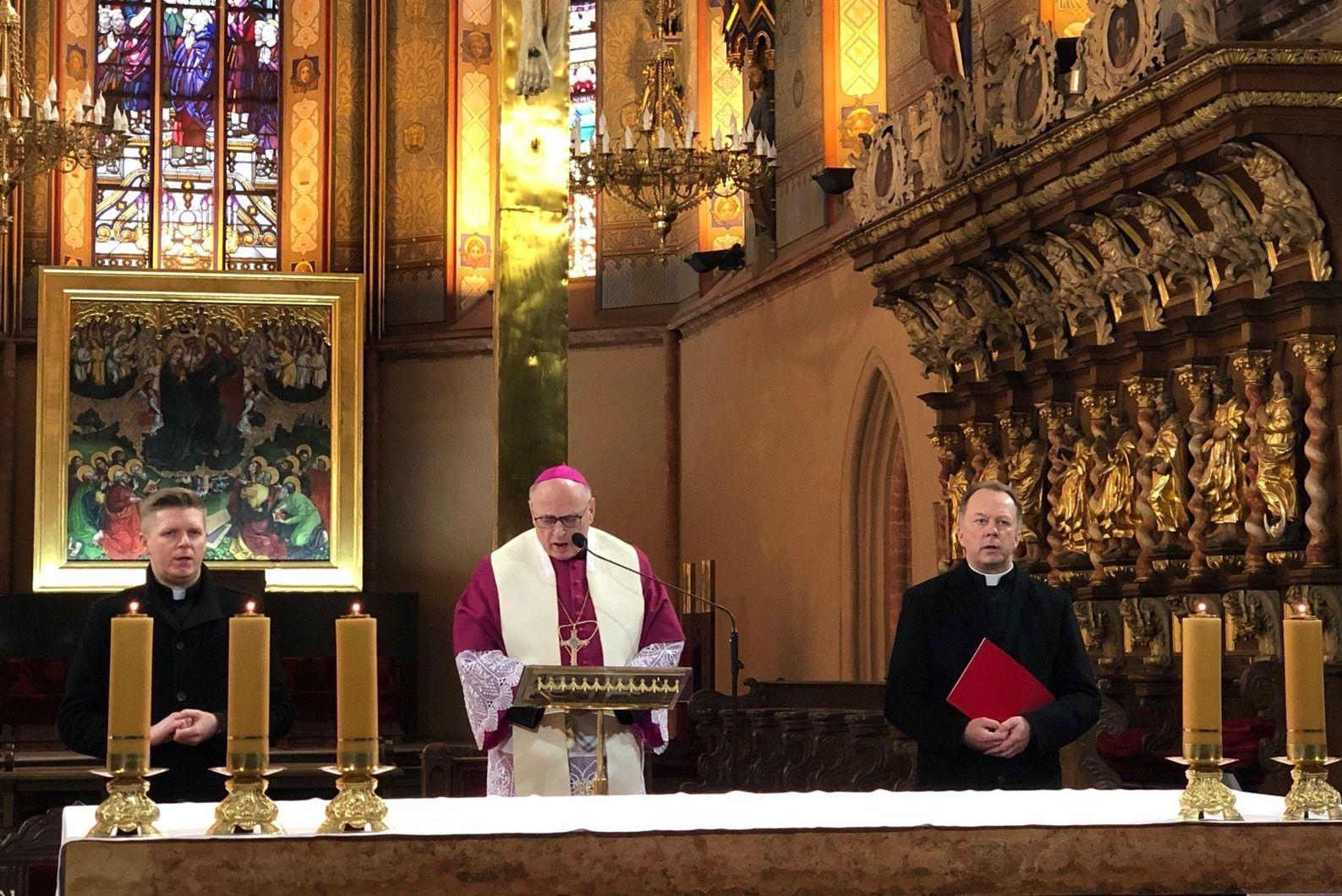 Włocławska Katedra: modlitwa w łączności z papieżem Franciszkiem