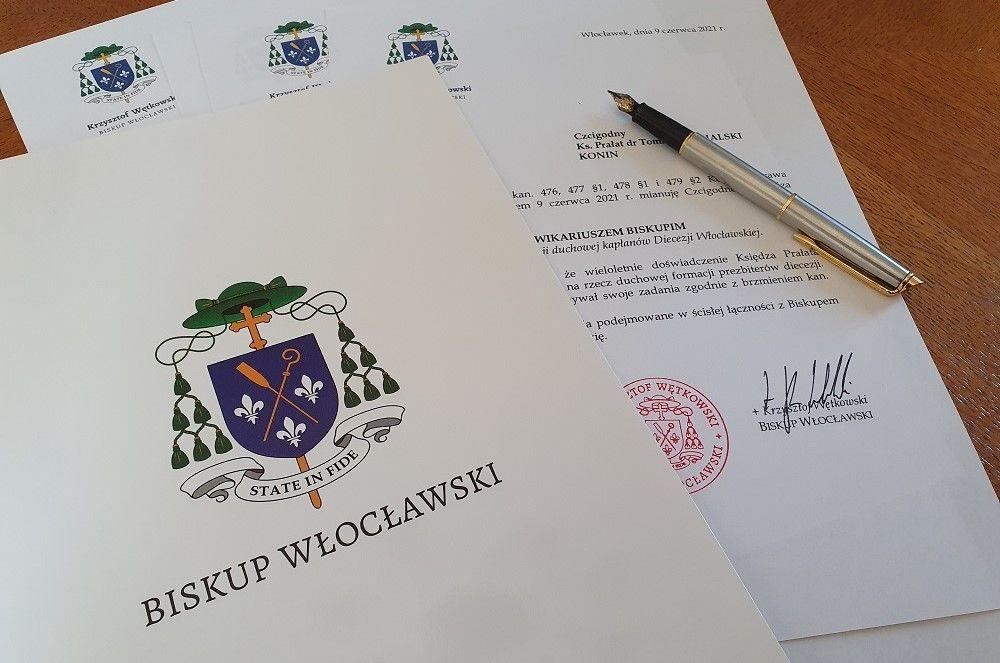 Bp Wętkowski podjął pierwsze decyzje personalne