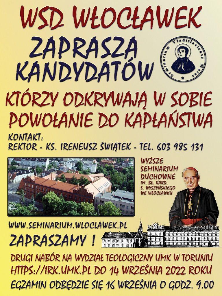 Trwa drugi nabór do WSD we Włocławku