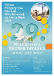 II kolumna Pieszej Pielgrzymki Diecezji Włocławskiej przygotowuje się do wyjścia na pielgrzymi szlak