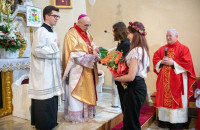 Biskup Włocławski do młodych w Piotrkowie: budujcie swoje życia na skale, którą jest Chrystus