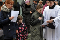 Włocławek: Droga Krzyżowa ulicami miasta w intencji pokoju na Ukrainie