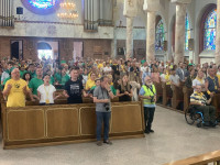 Bp Wętkowski do pielgrzymów w Turku: pielgrzymowanie jest czasem wsłuchiwania się w głos Boga