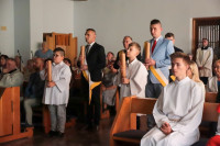 Włocławek: Poświęcenie ołtarza, ambony i stacji drogi krzyżowej w kaplicy bł. Stefana kard. Wyszyńskiego
