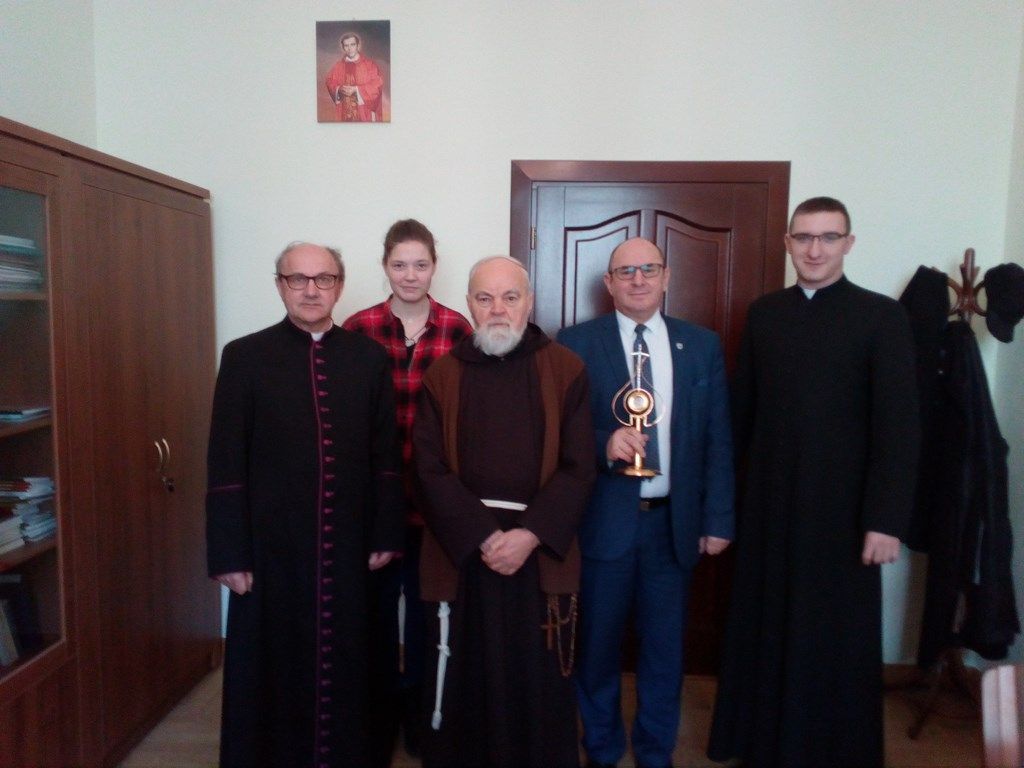 Przekazanie relikwii bł. ks. Jerzego Popiełuszki dla parafii Tuliszków