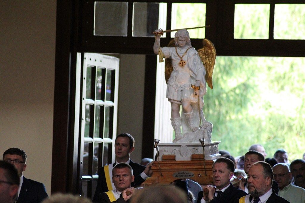 Św. Michał Archanioł z Gargano u Najświętszego Serca Jezusowego w Sieradzu