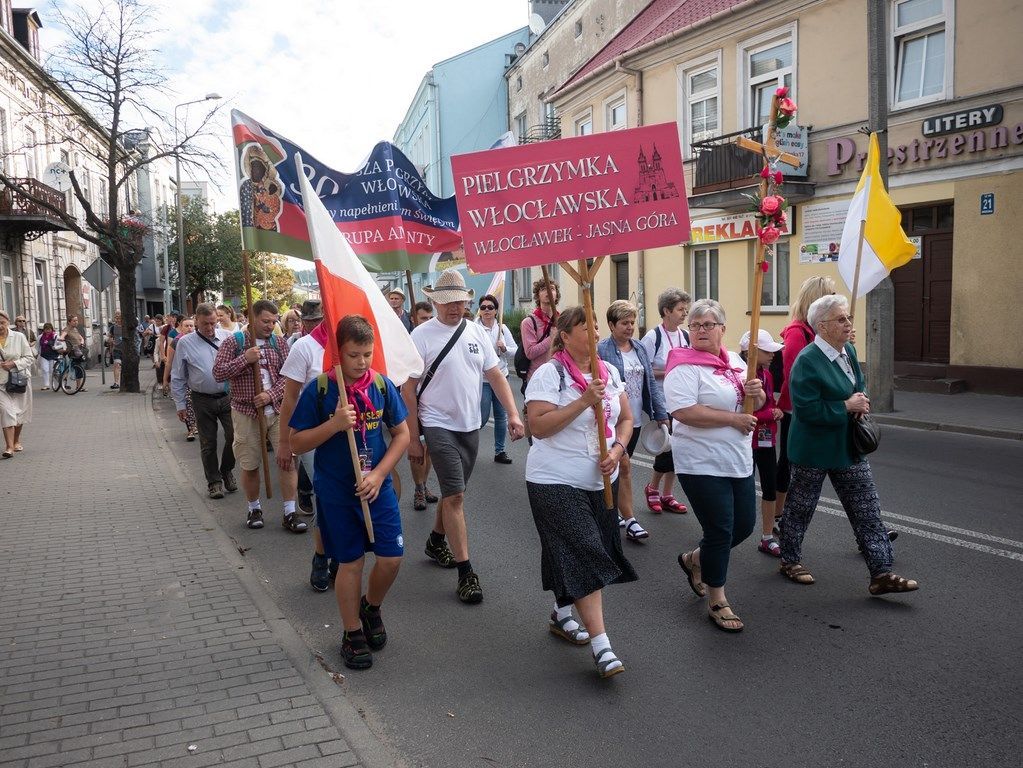 XXX Piesza Włocławska Pielgrzymka wyruszyła na Jasną Górę