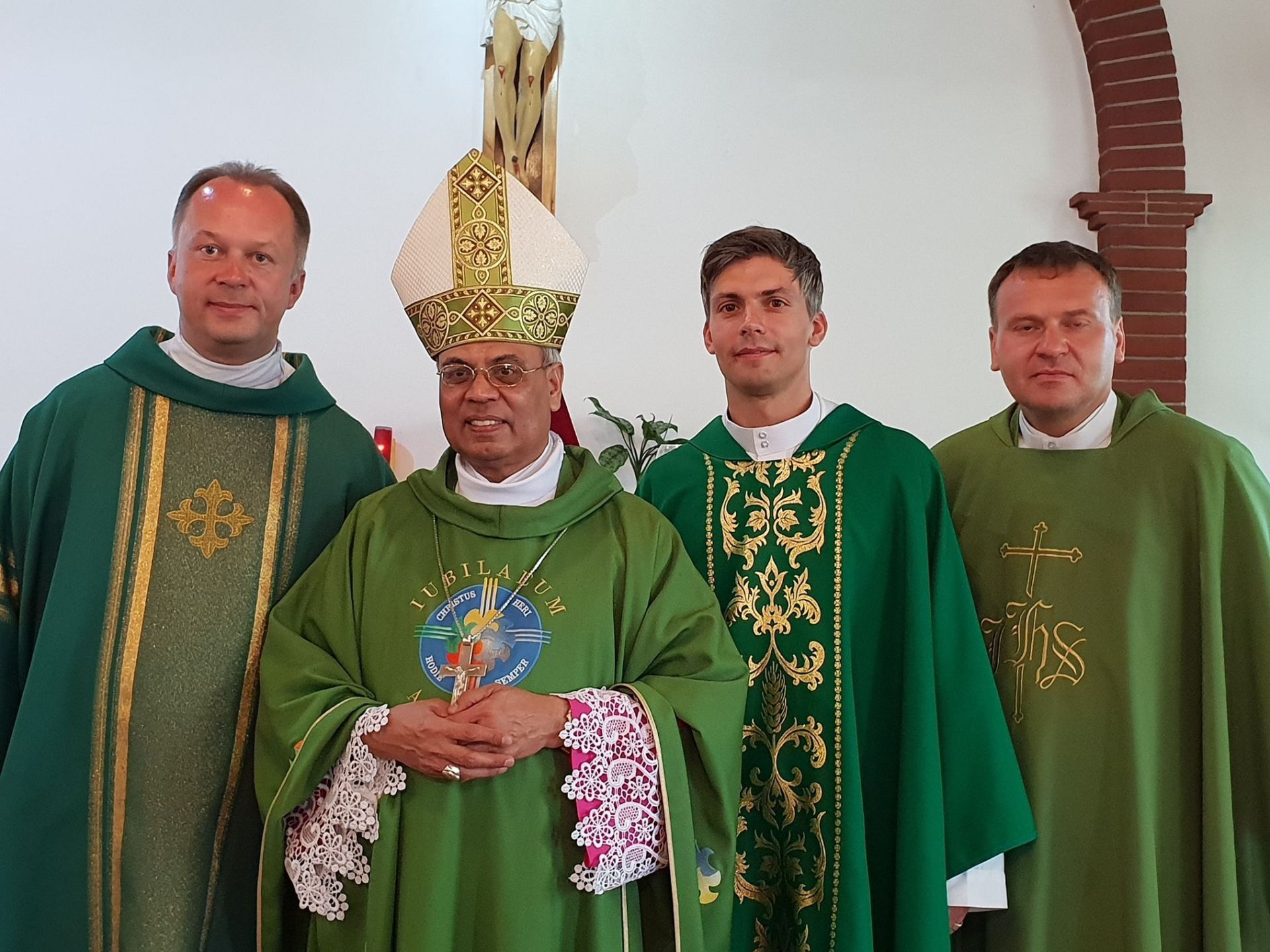 Nuncjusz w Kazachstanie podziękował bp. Meringowi za włocławskich księży