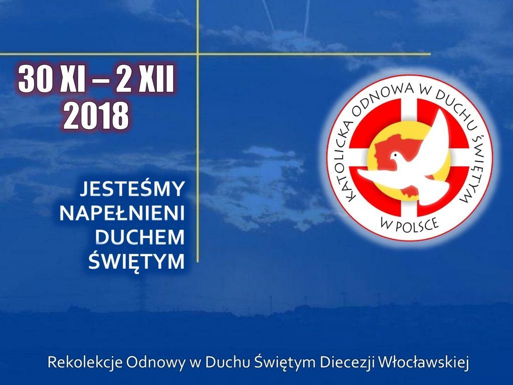 Diecezjalne rekolekcje Odnowy w Duchu Świętym (zaproszenie)