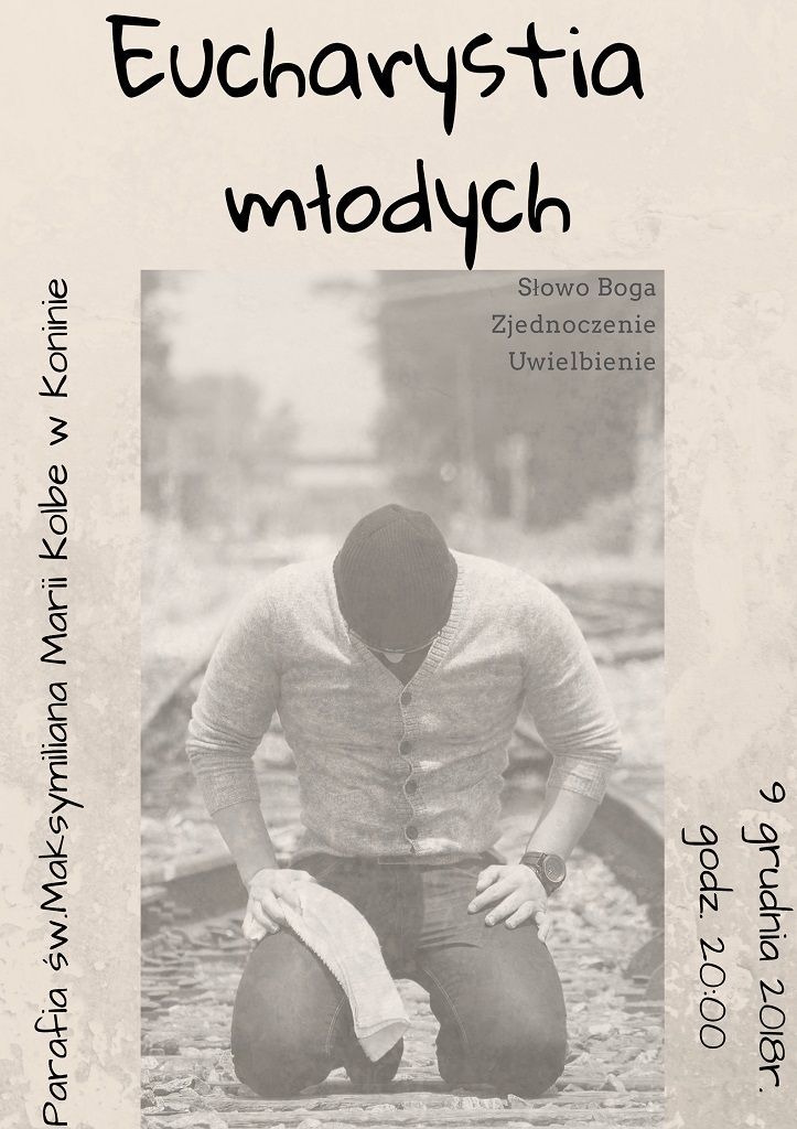 Konin. Eucharystia Młodych (zaproszenie)