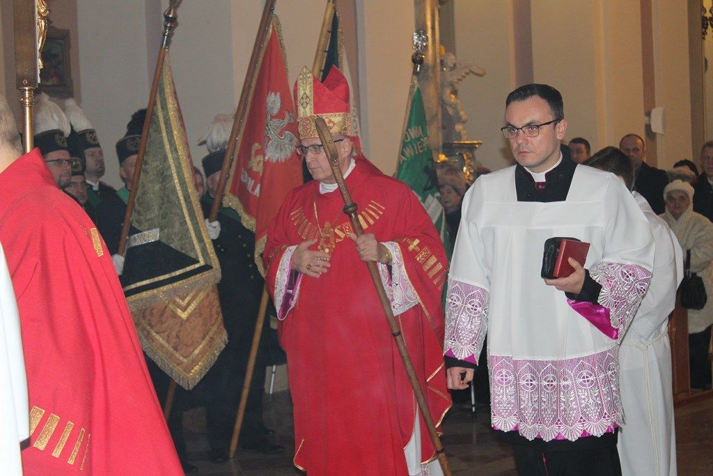 Bp Mering przewodniczył uroczystościom barbórkowym w Kłodawie