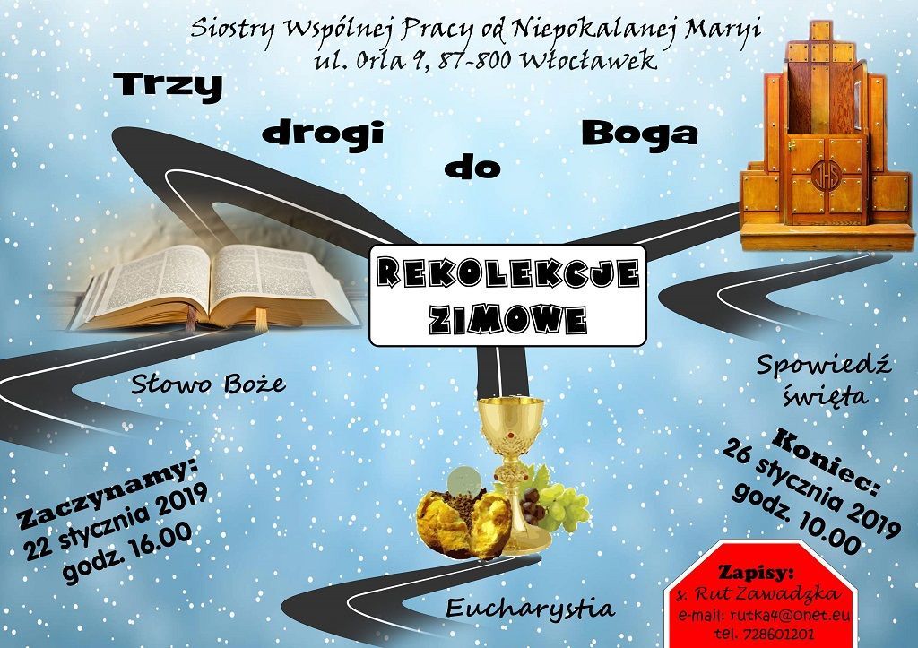 Rekolekcje zimowe (zaproszenie)