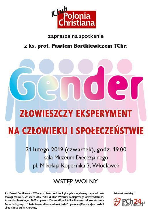 Włocławek: spotkanie z ks. prof. Pawłem Bortkiewiczem (zaproszenie)