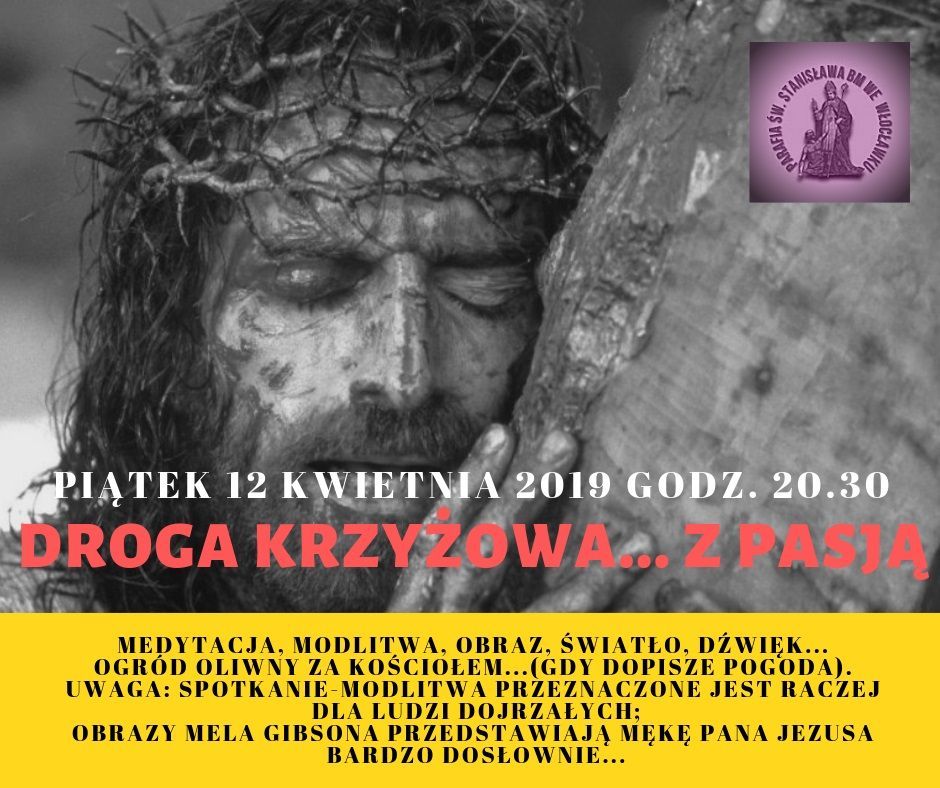 Włocławek: Droga Krzyżowa z "Pasją" (zaproszenie)