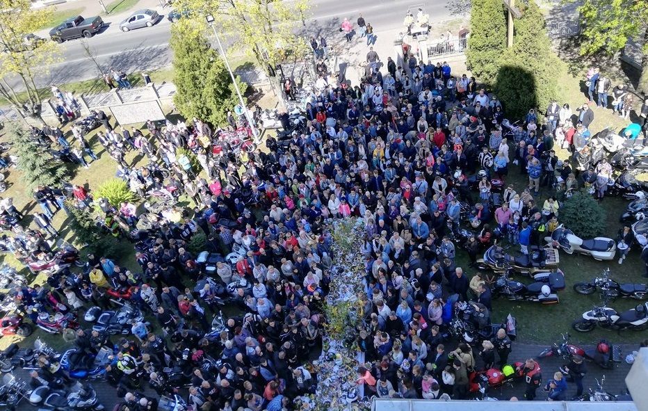 Włocławek: „motoświęconka” w parafii św. Stanisława