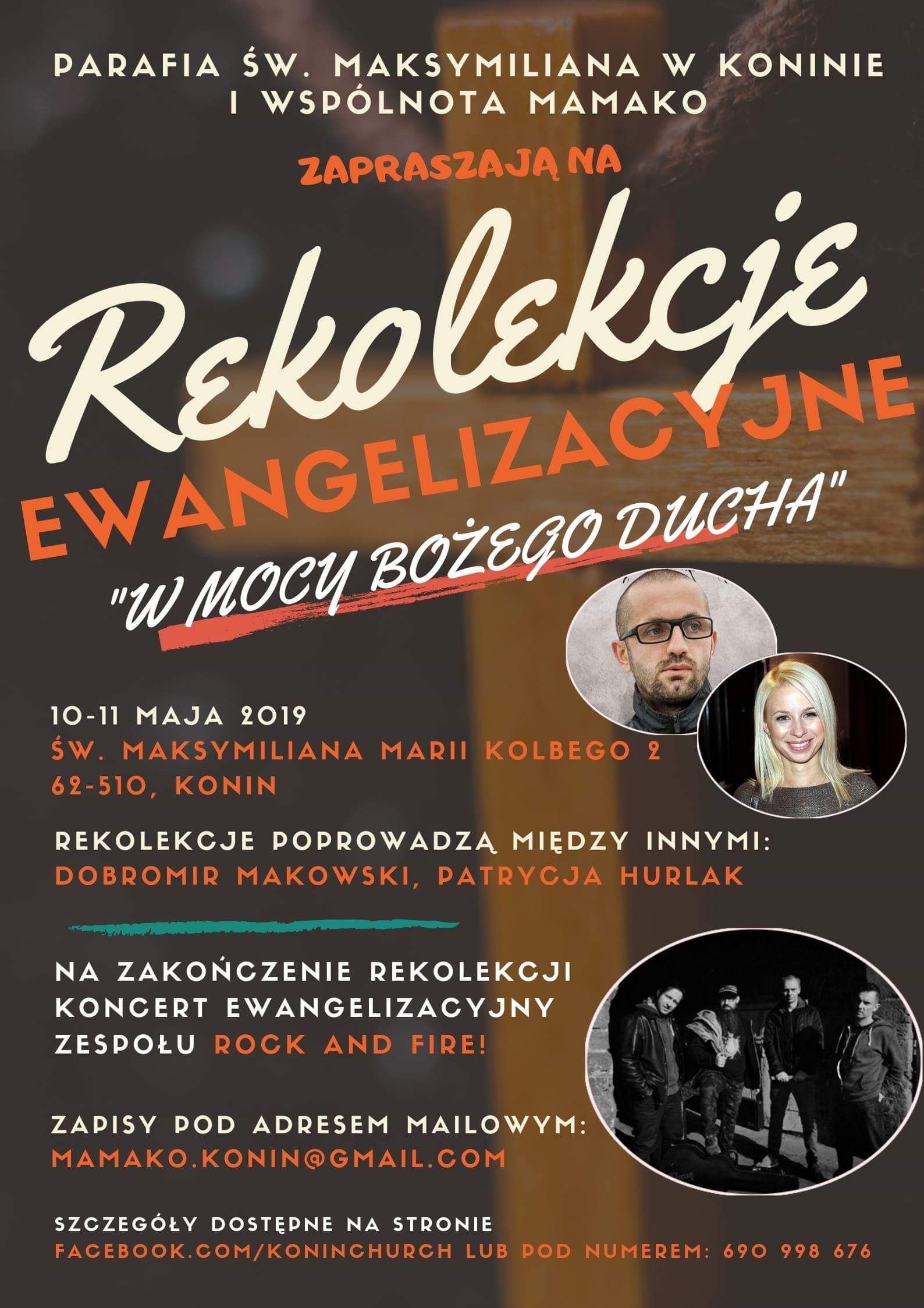 Rekolekcje ewangelizacyjne (zaproszenie)