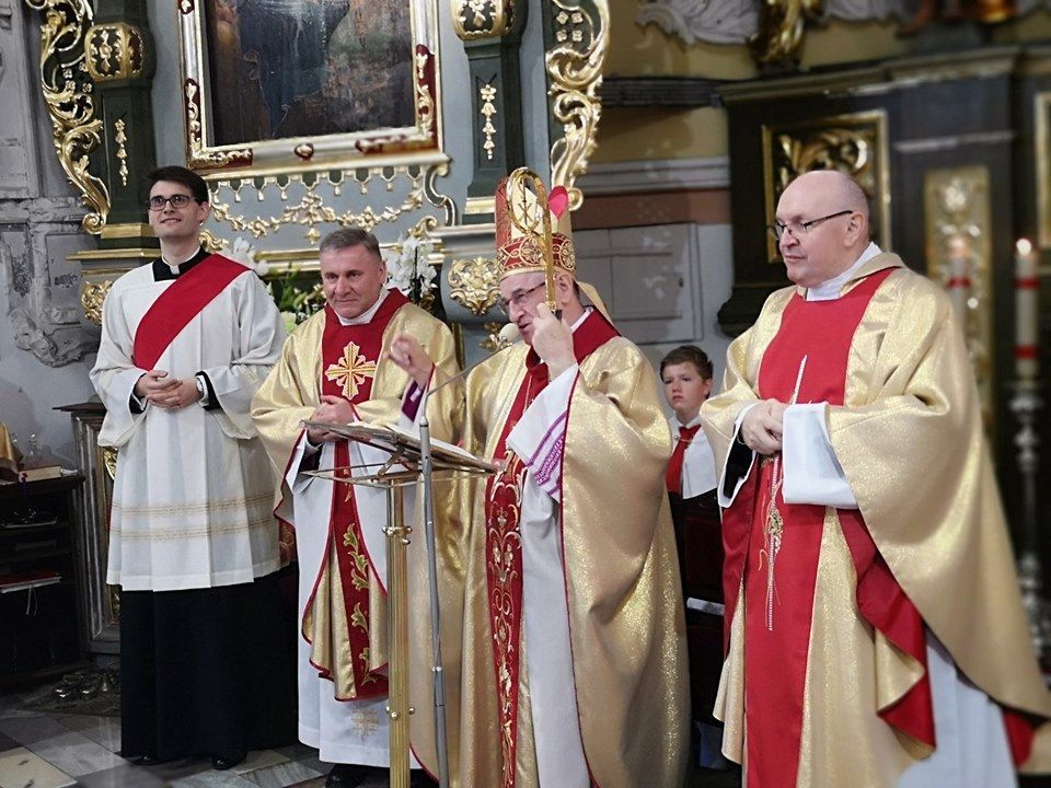 Sieradz: dziękczynienie za 50 lat kapłaństwa bp. Stanisława Gębickiego