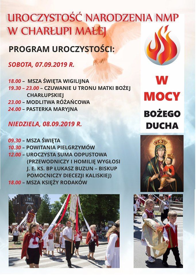 Uroczystości odpustowe w Charłupi Małej (zapowiedź i zaproszenie)