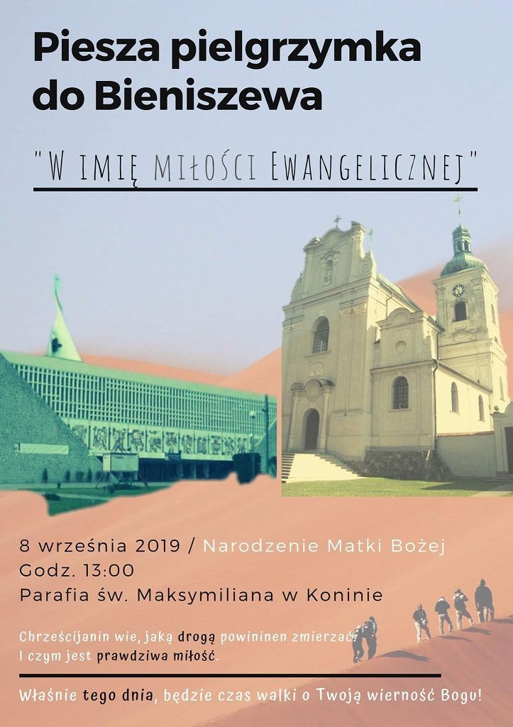 Konin: pielgrzymka do Bieniszewa (zaproszenie)