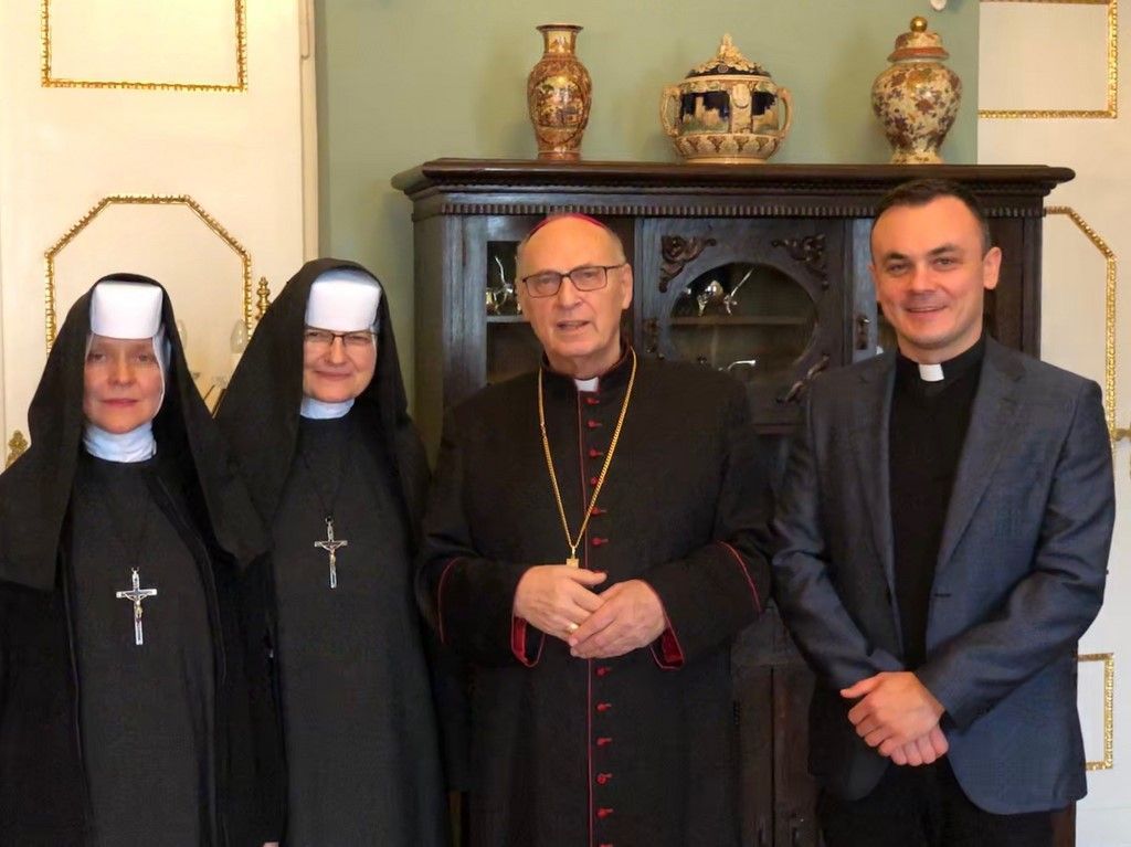 Bp Mering gościł siostry albertynki