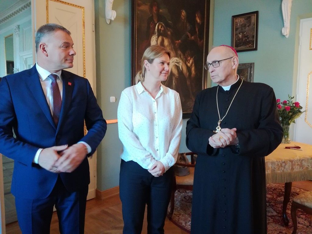 Bp Mering gościł mecenasów historycznego koncertu w bazylice katedralnej