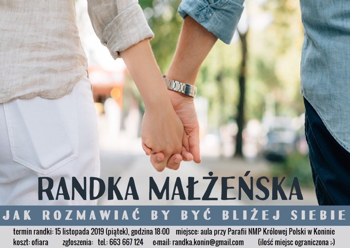 Konin: randka małżeńska (zaproszenie)
