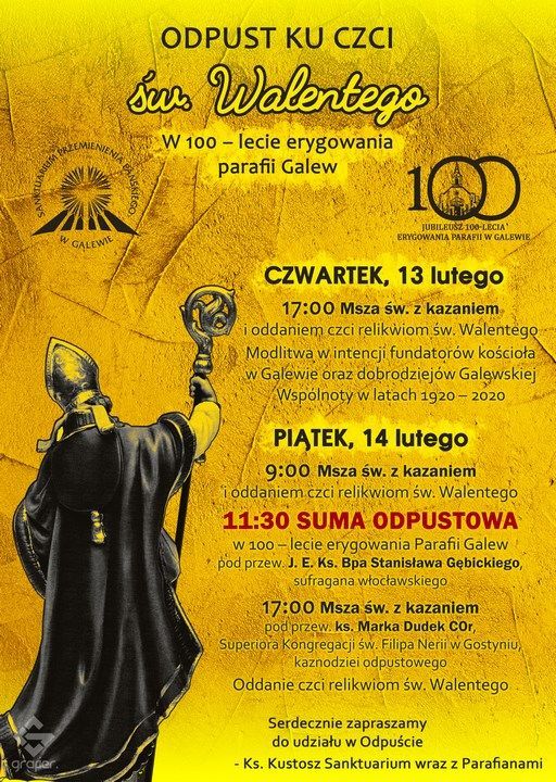 Galew: odpust ku czci św. Walentego (zaposzenie)