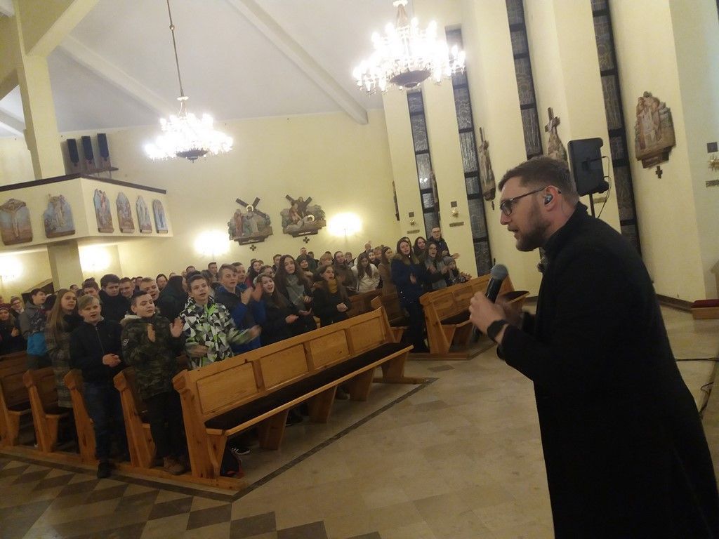 Malanów: spotkanie z o. Łukaszem Buksą