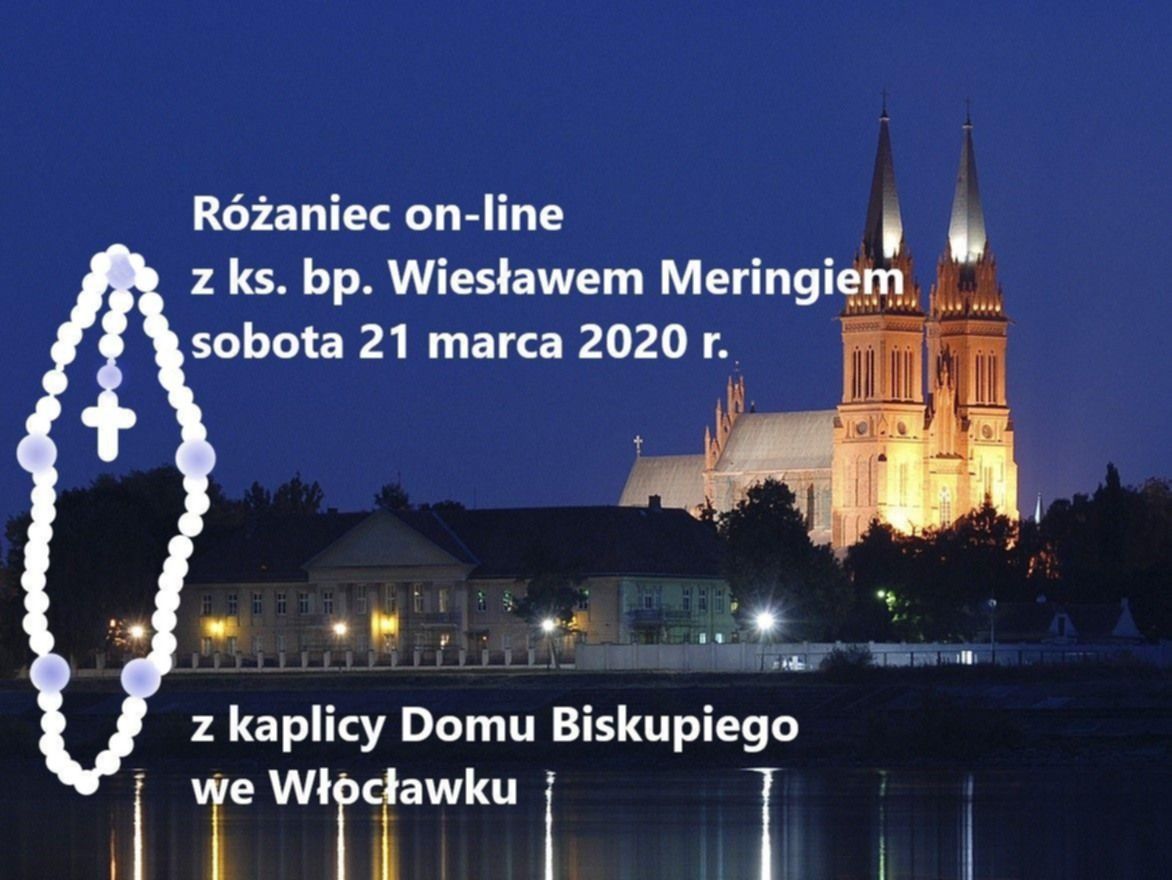 Różaniec z ks. bp. Wiesławem Meringiem na Facebooku (zapowiedź)