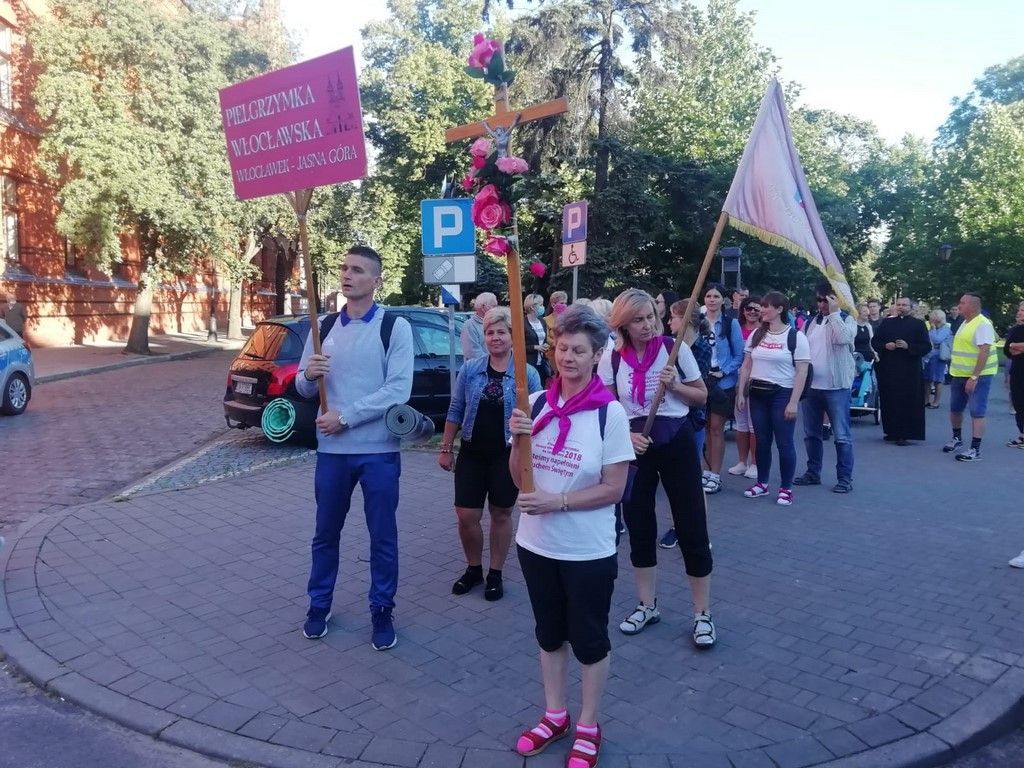 XXXII Piesza Pielgrzymka Włocławska wyruszyła na Jasną Górę
