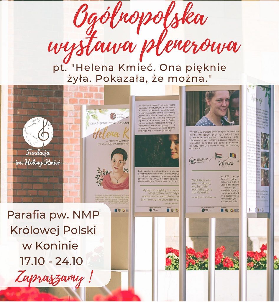 Konin: wystawa poświęcona śp. Helenie Kmieć (zapowiedź i zaproszenie)