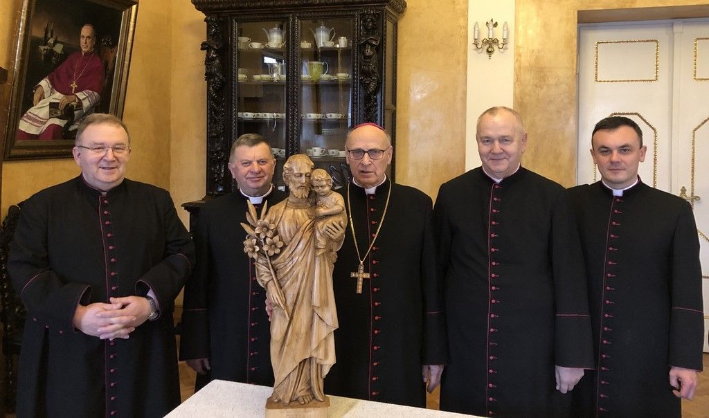 Ks. bp Wiesław Mering gościł przedstawicieli Kapituły Ciechocińskiej