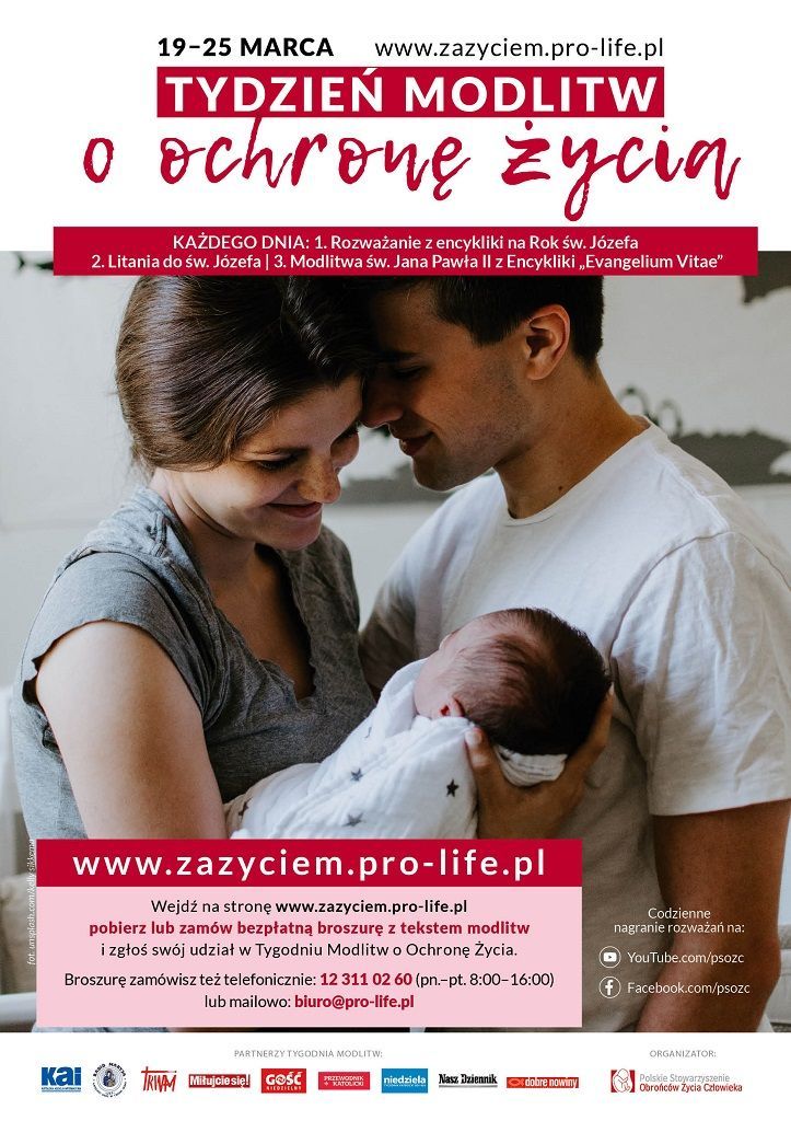 Tydzień Modlitw o Ochronę Życia (informacja)