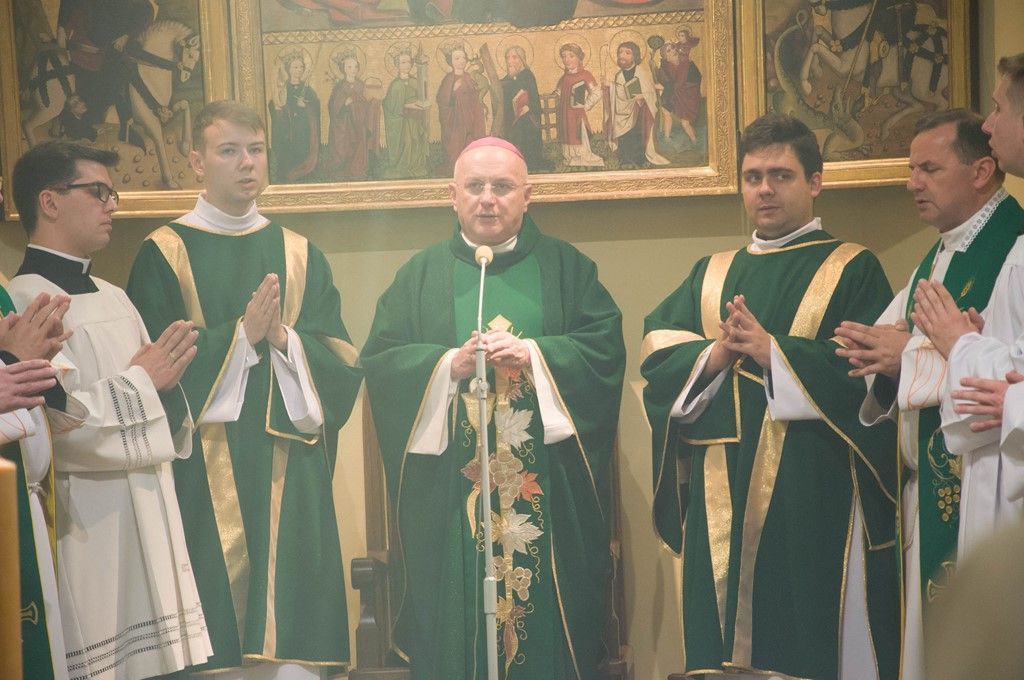 Biskup Włocławski do alumnów: "dziś wychodzicie na egzamin z waszej wiary”