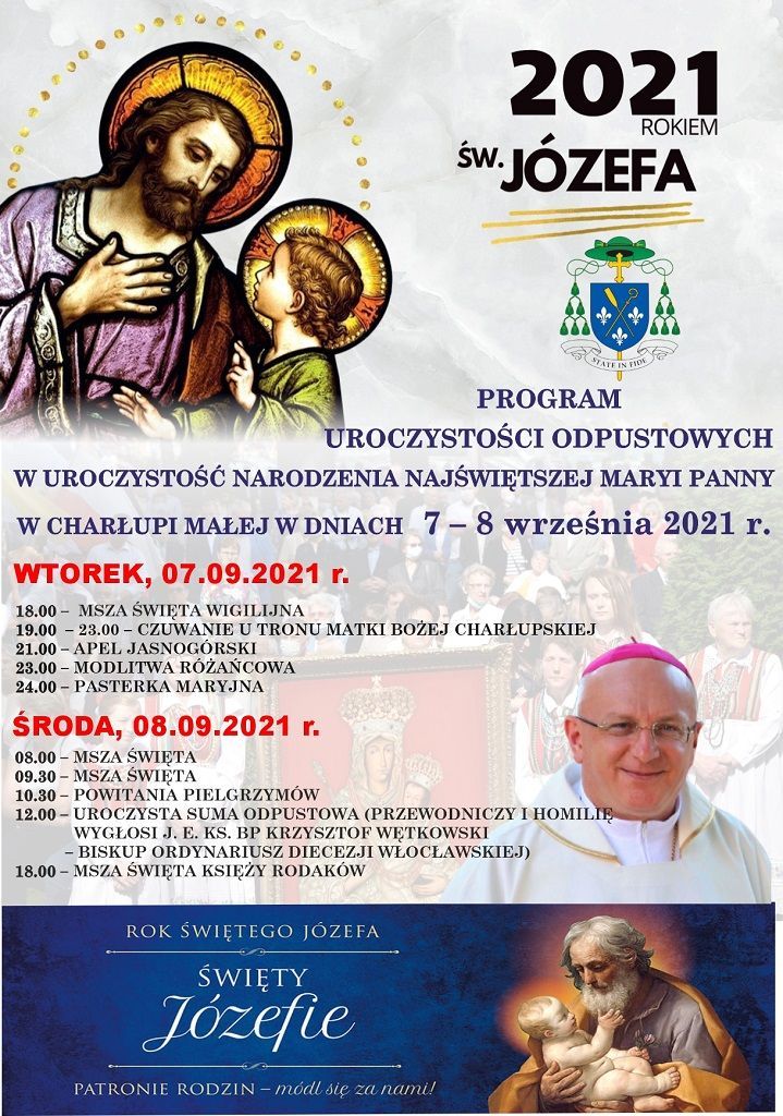 Uroczystości odpustowe w Charłupi Małej (program)
