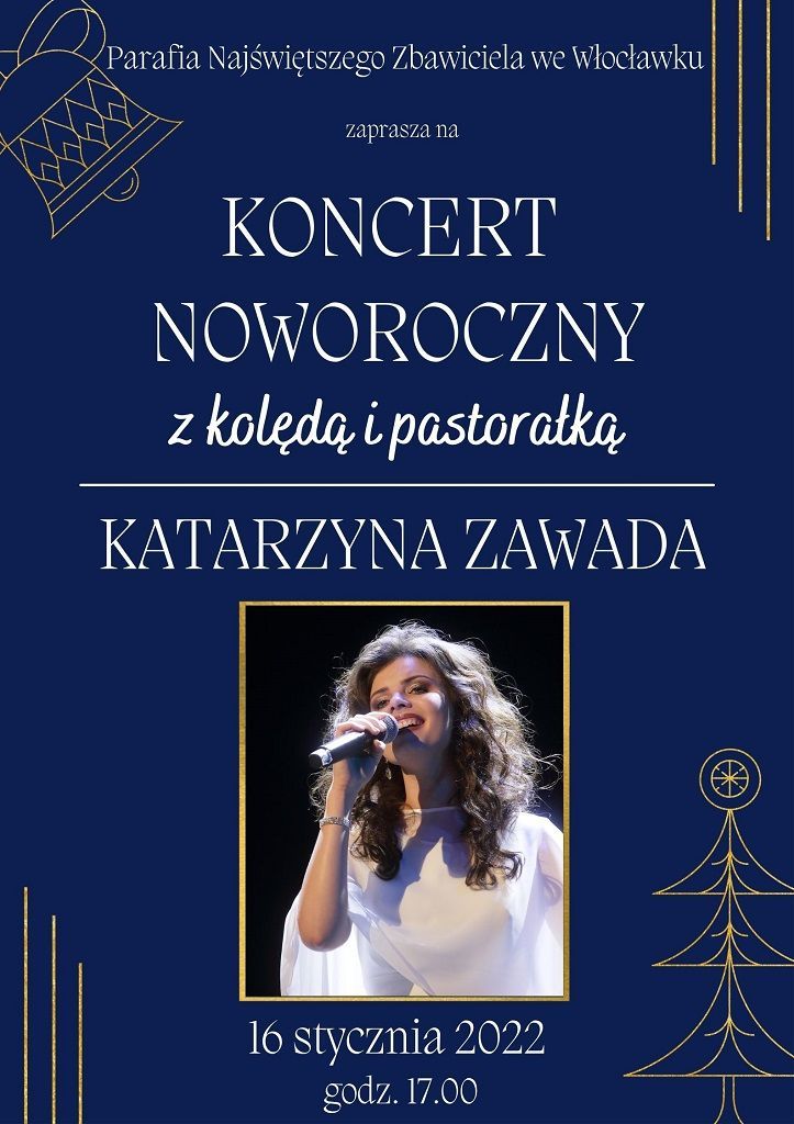 Noworoczny Koncert kolęd i pastorałek w parafii Najświętszego Zbawiciela (zaproszenie)