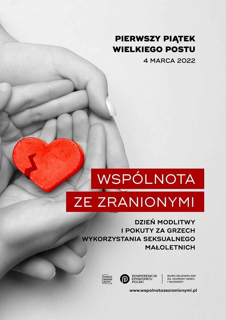 Dzień modlitwy i pokuty za grzech wykorzystania seksualnego małoletnich (zapowiedź)