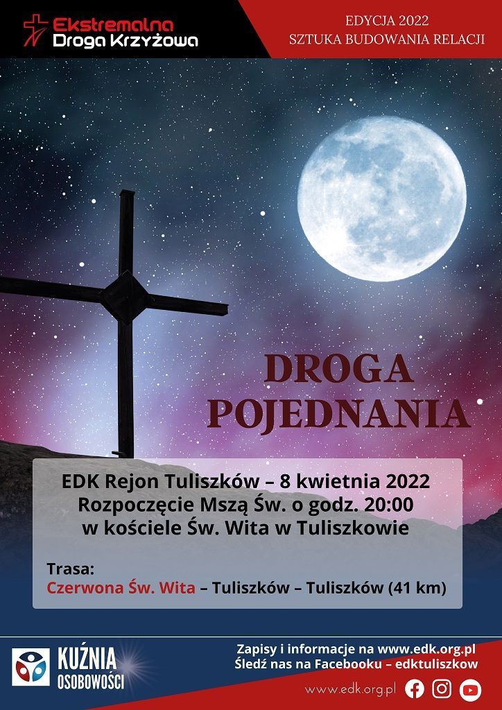 Ekstremalna Droga Krzyżowa w Tuliszkowie (zaproszenie)