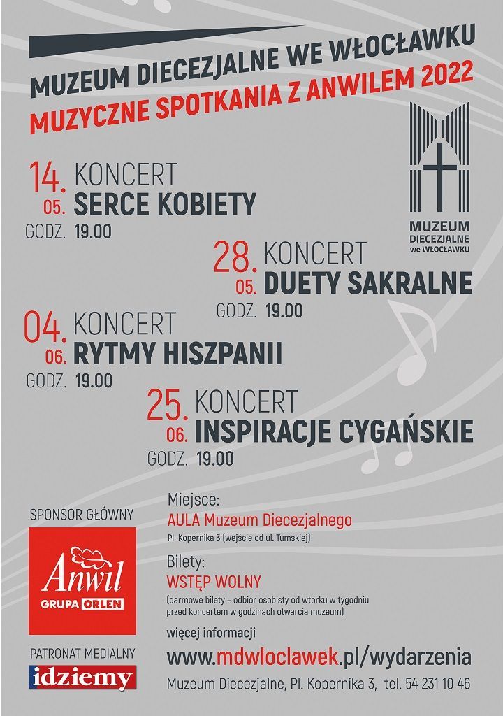 Koncerty w Muzeum Diecezjalnym (zapowiedź)