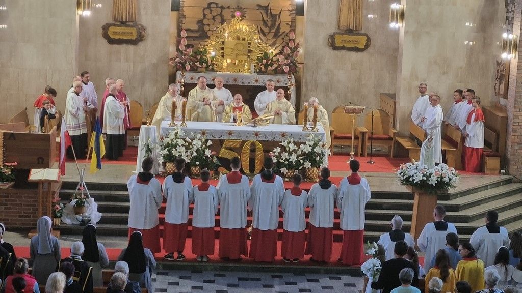 Zduńska Wola: jubileusz kapłaństwa w parafii św. Antoniego
