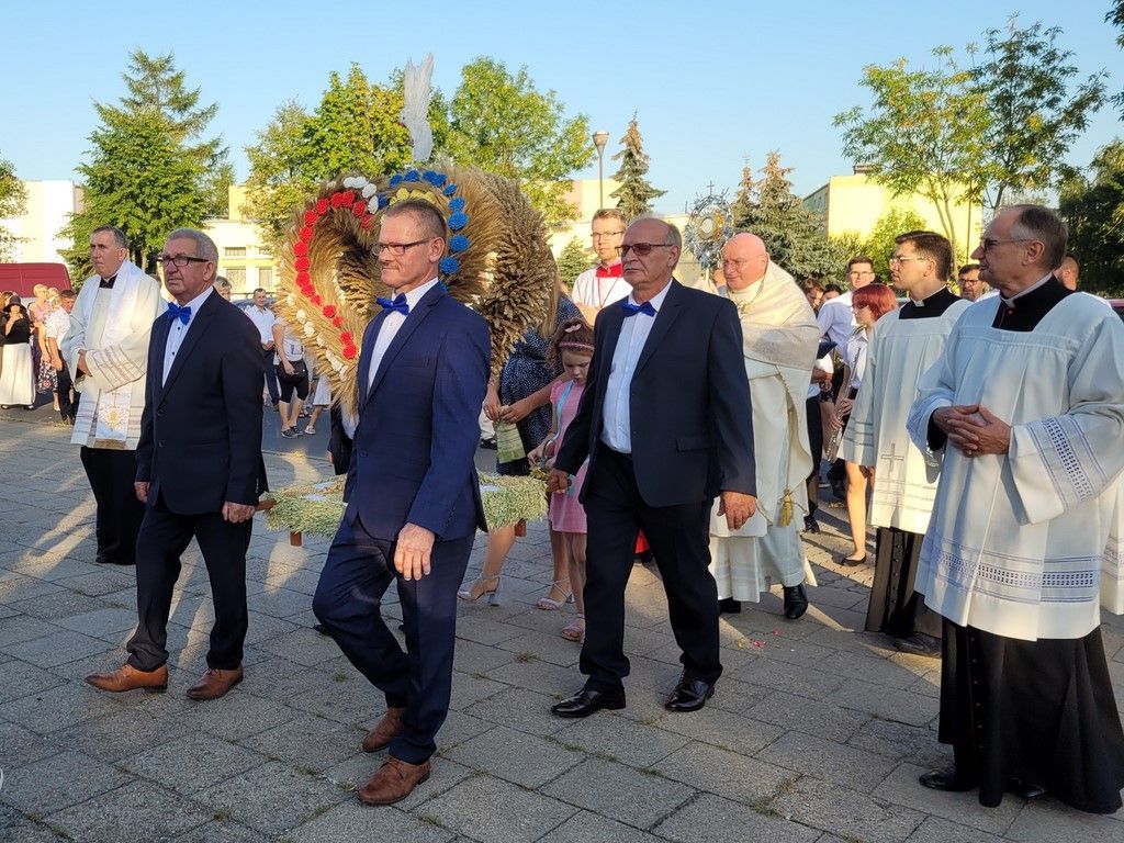 Odpust MB Częstochowskiej i Dożynki w Lubiczu Górnym