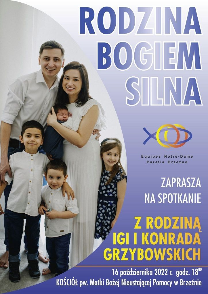 Brzeźno k. Konina: Spotkanie dla małżonków i rodziców (zaproszenie)